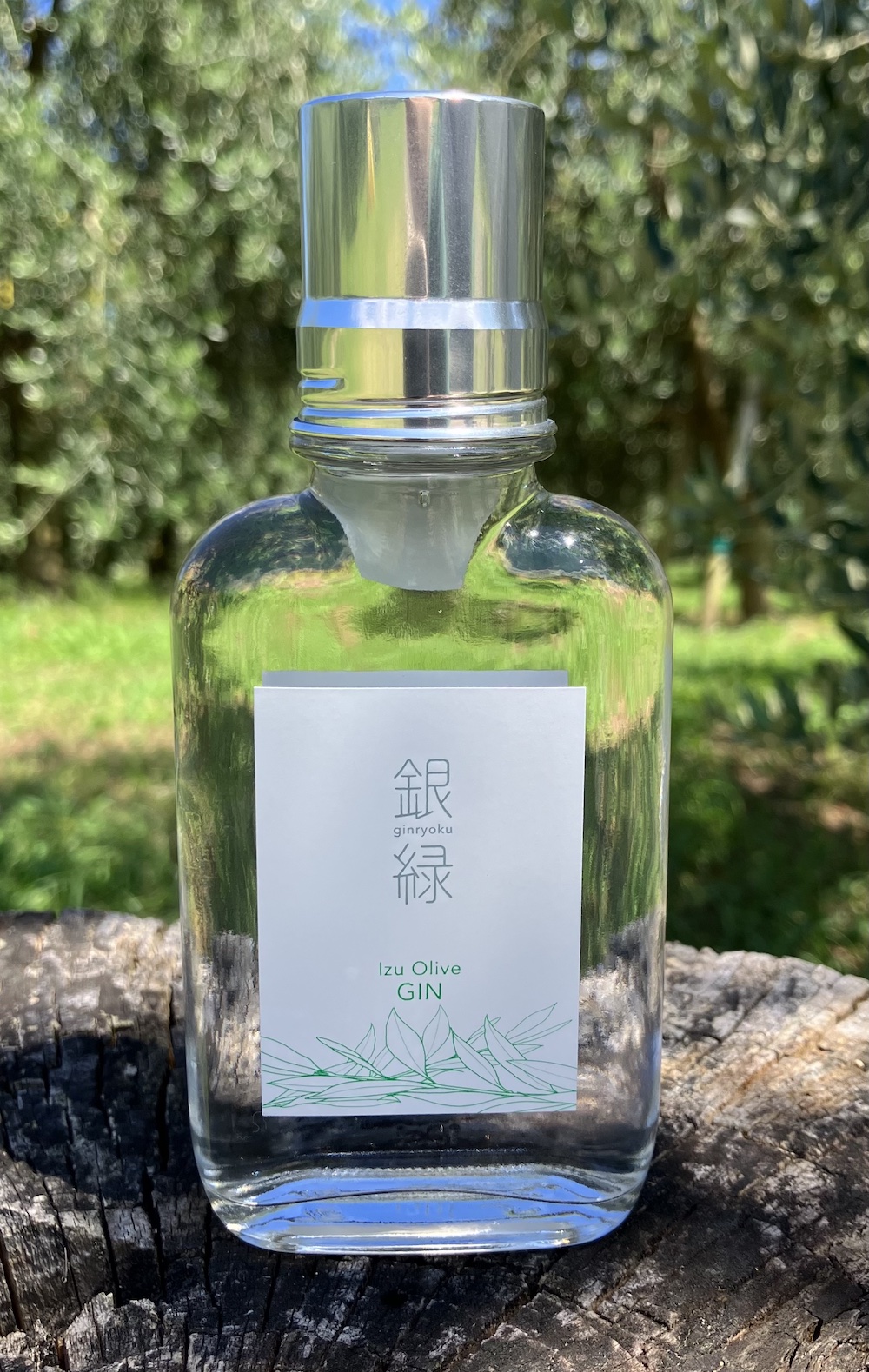 『銀緑 Ginryoku』伊豆オリーブのクラフトジン誕生